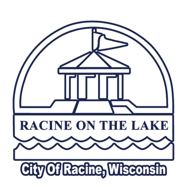 Racine Logo whitenavy 9 inches wide Thumbnail