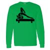 Heavy Cotton 100% Cotton Long Sleeve T Shirt Thumbnail