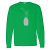 Heavy Cotton 100% Cotton Long Sleeve T Shirt Thumbnail