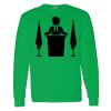 Heavy Cotton 100% Cotton Long Sleeve T Shirt Thumbnail