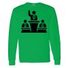Heavy Cotton 100% Cotton Long Sleeve T Shirt Thumbnail