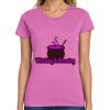 Ladies Heavy Cotton 100% Cotton T Shirt Thumbnail