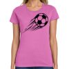 Ladies Heavy Cotton 100% Cotton T Shirt Thumbnail