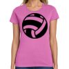 Ladies Heavy Cotton 100% Cotton T Shirt Thumbnail
