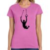 Ladies Heavy Cotton 100% Cotton T Shirt Thumbnail