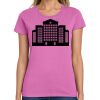 Ladies Heavy Cotton 100% Cotton T Shirt Thumbnail