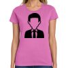 Ladies Heavy Cotton 100% Cotton T Shirt Thumbnail