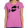 Ladies Heavy Cotton 100% Cotton T Shirt Thumbnail