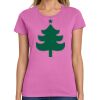 Ladies Heavy Cotton 100% Cotton T Shirt Thumbnail