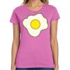 Ladies Heavy Cotton 100% Cotton T Shirt Thumbnail