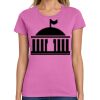 Ladies Heavy Cotton 100% Cotton T Shirt Thumbnail
