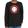 Youth Heavy Cotton 100% Cotton Long Sleeve T Shirt Thumbnail