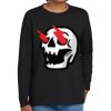 Youth Heavy Cotton 100% Cotton Long Sleeve T Shirt Thumbnail