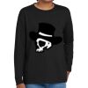 Youth Heavy Cotton 100% Cotton Long Sleeve T Shirt Thumbnail