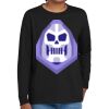 Youth Heavy Cotton 100% Cotton Long Sleeve T Shirt Thumbnail
