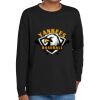 Youth Heavy Cotton 100% Cotton Long Sleeve T Shirt Thumbnail