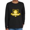 Youth Heavy Cotton 100% Cotton Long Sleeve T Shirt Thumbnail