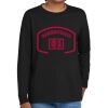 Youth Heavy Cotton 100% Cotton Long Sleeve T Shirt Thumbnail