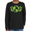 Youth Heavy Cotton 100% Cotton Long Sleeve T Shirt Thumbnail