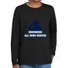 Youth Heavy Cotton 100% Cotton Long Sleeve T Shirt Thumbnail