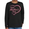 Youth Heavy Cotton 100% Cotton Long Sleeve T Shirt Thumbnail