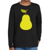 Youth Heavy Cotton 100% Cotton Long Sleeve T Shirt Thumbnail