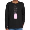 Youth Heavy Cotton 100% Cotton Long Sleeve T Shirt Thumbnail