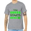 Unisex Heather CVC Short Sleeve Tee Thumbnail